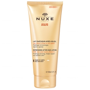Nuxe Sun, orzeźwiający balsam po opalaniu do pielęgnacji twarzy i ciała - po opalaniu