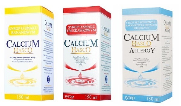 calcium hasco wapń dla dzieci