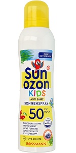 sunozon kids spray spf50