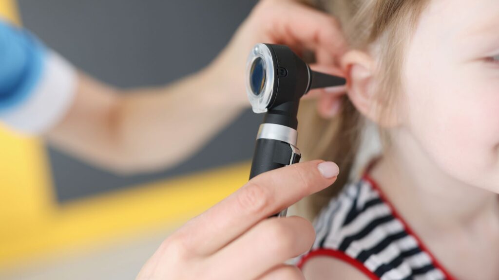 ostre zapalenie ucha środkowego u dzieci